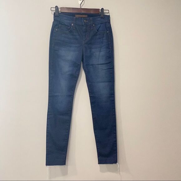 Joe’s Jeans Maria Skinny Ankle Raw Jeans Size 24 - Picture 3 of 14